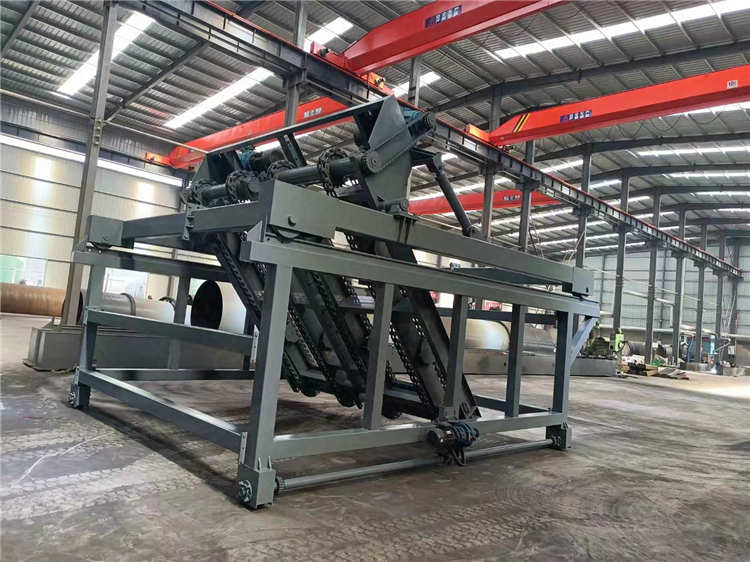 生物有机肥链板翻堆机 羊粪深槽发酵翻抛机  秸秆稻壳鸡粪大跨度堆肥机