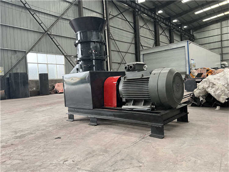 养殖业牛粪制作颗粒挤压肥料机 平模有机肥造粒机 生产线肥料加工