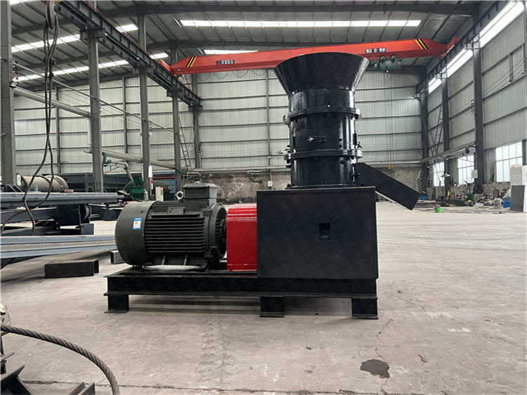 养殖业牛粪制作颗粒挤压肥料机 平模有机肥造粒机 生产线肥料加工